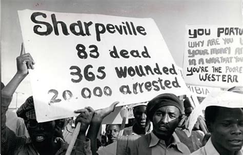  การประท้วง Sharpeville: บรรยากาศความตึงเครียดในแอฟริกาใต้และจุดเริ่มต้นของการต่อสู้เพื่อสิทธิมนุษยชน